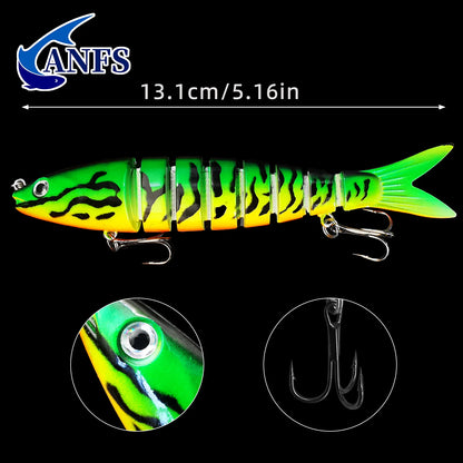 3-Piece Jointed Swimbait Fishing Lure