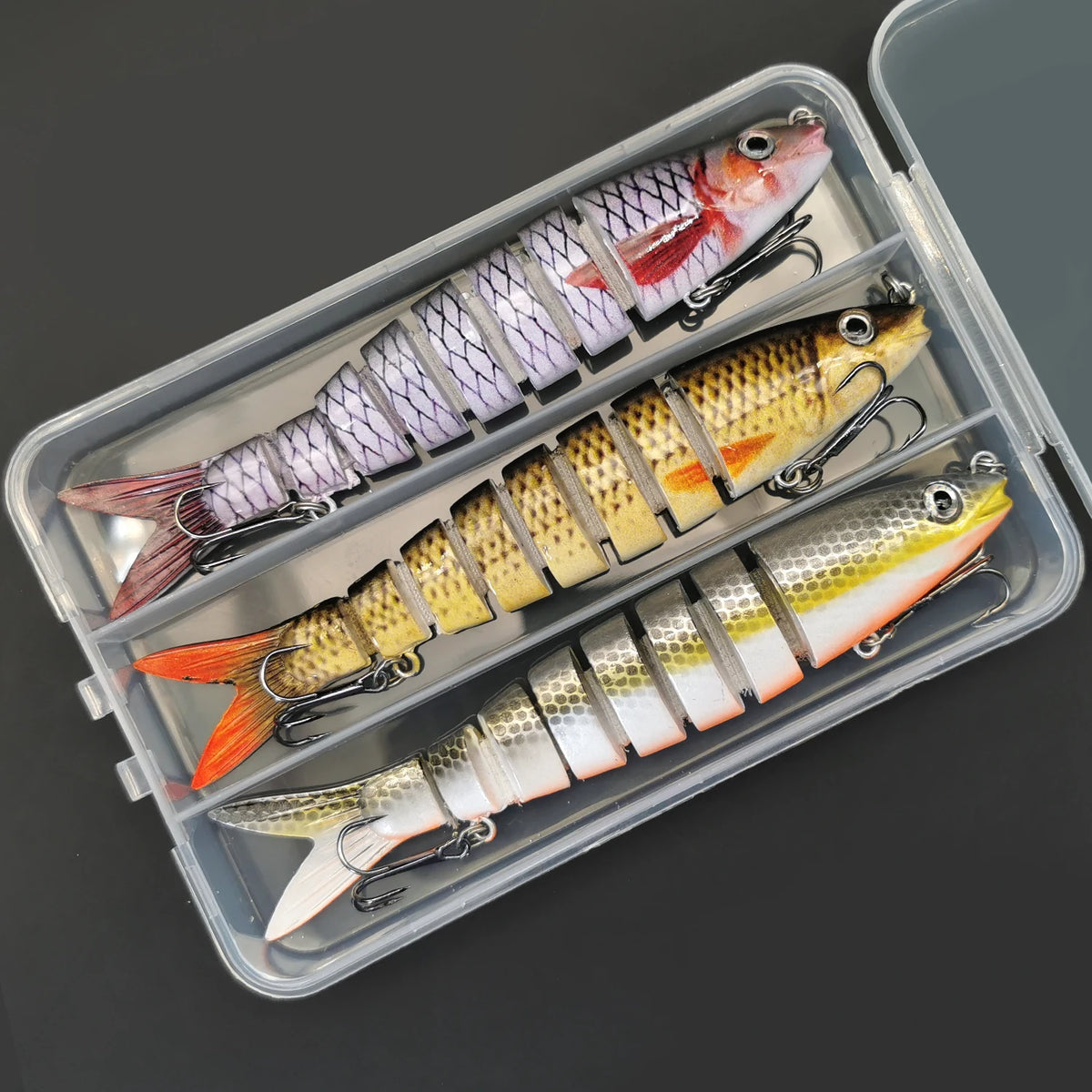 3-Piece Jointed Swimbait Fishing Lure