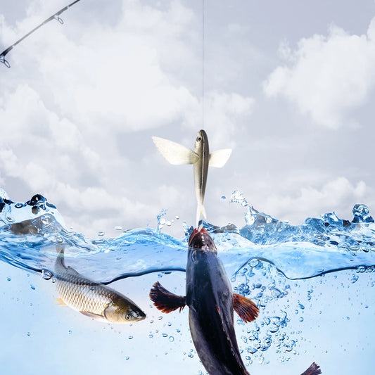 Fishing Lure Bait Sea Fishing Big Fish Flying Fish Soft Bait Tuna Lures Pink Trolling Bird Shaped Teaser for Fishing Tackle