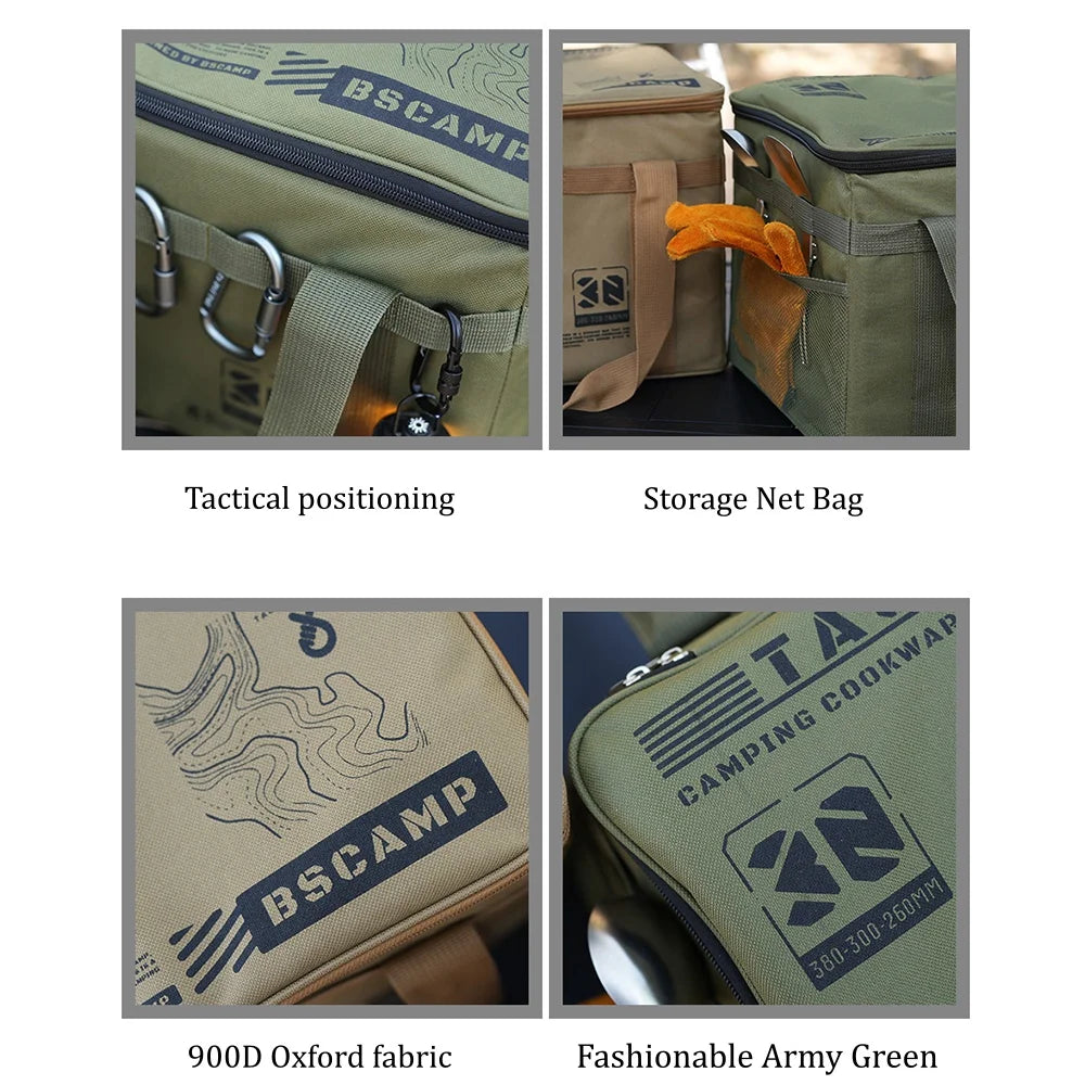 42L Camping Storage Bag for Outdoor Gear & Cookware