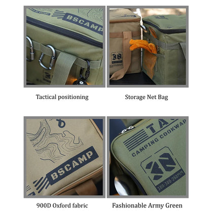 42L Camping Storage Bag for Outdoor Gear & Cookware