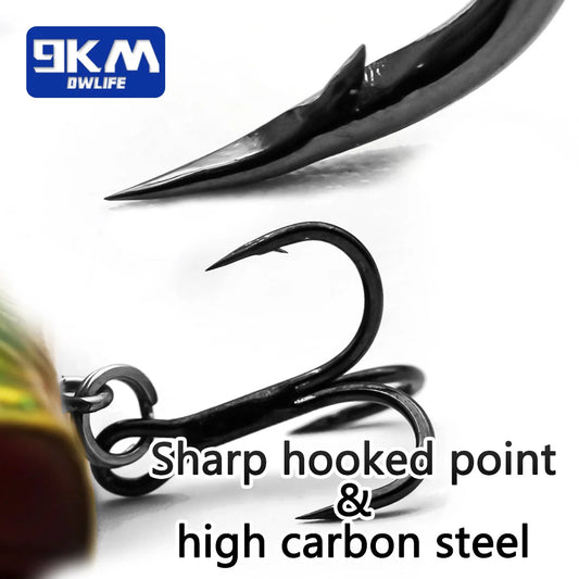 Topwater Fishing Lure with Rattle and Cup Mouth