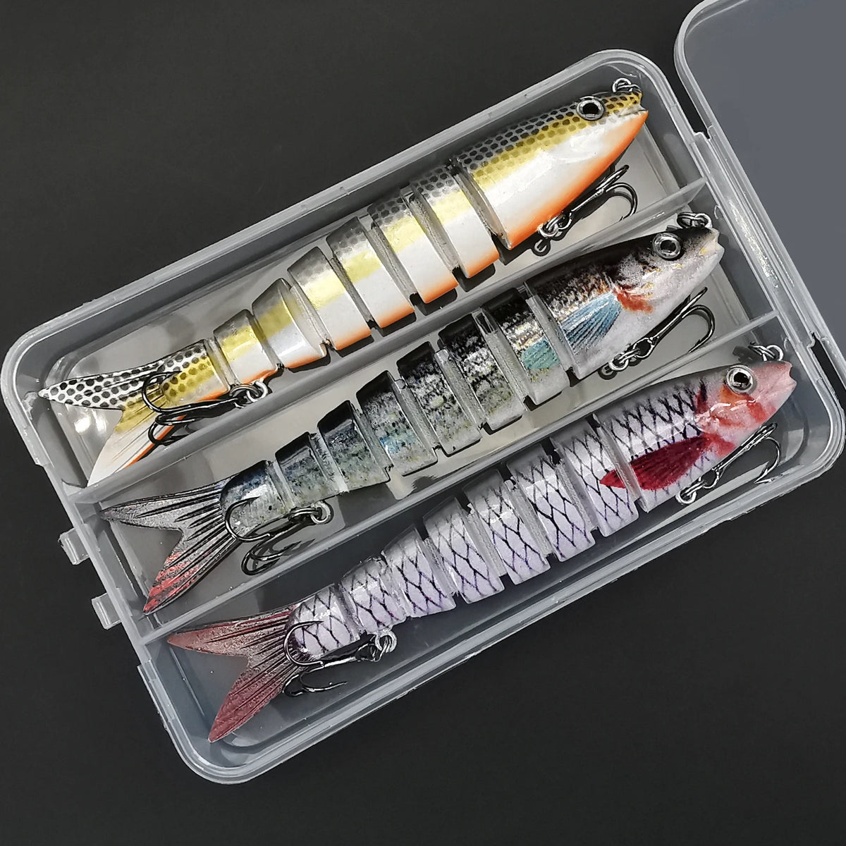 3-Piece Jointed Swimbait Fishing Lure