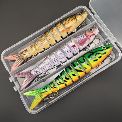 10cm Slow-Sinking Fishing Lure for Pike & Trout