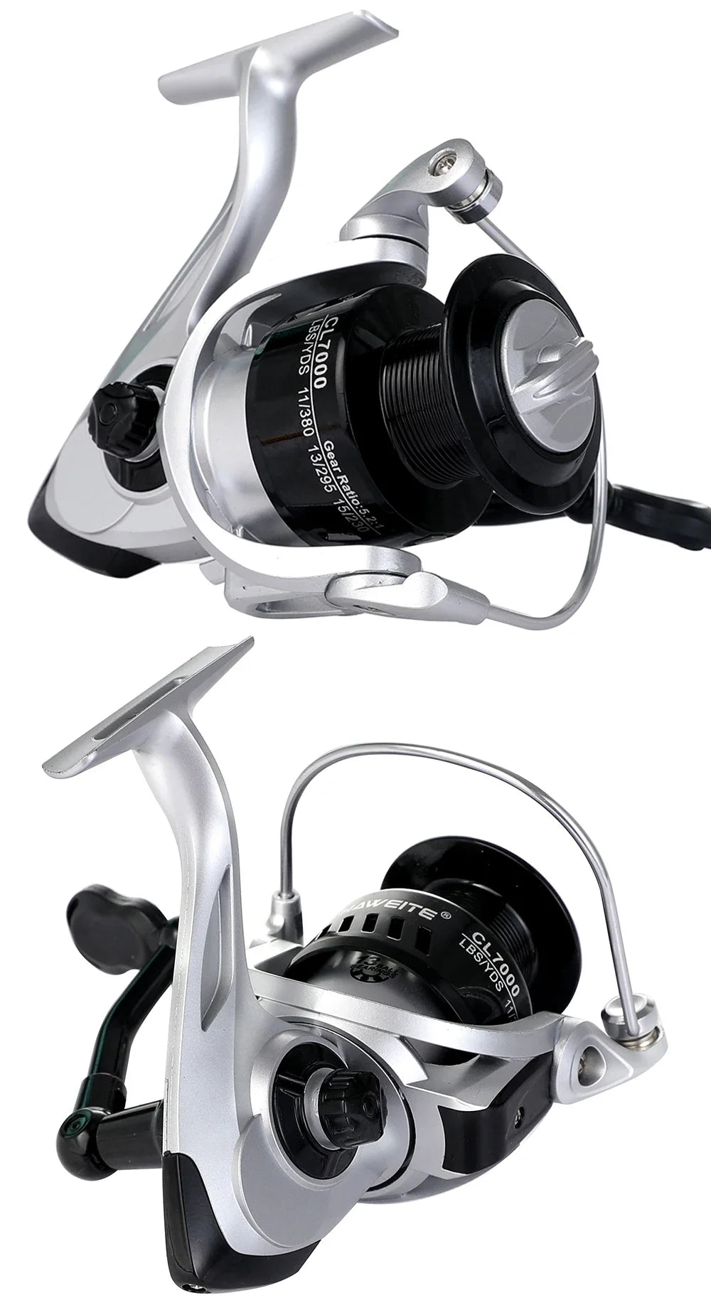 GHOTDA 1.8M-3.6M Superhard Telescopic Sea Fishing Rod and Spinning Reel 5.2:1 Gear Ratio Combo Max Drag 8kg Pesca for Bass Pike