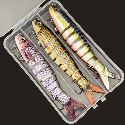 10cm Slow-Sinking Fishing Lure for Pike & Trout