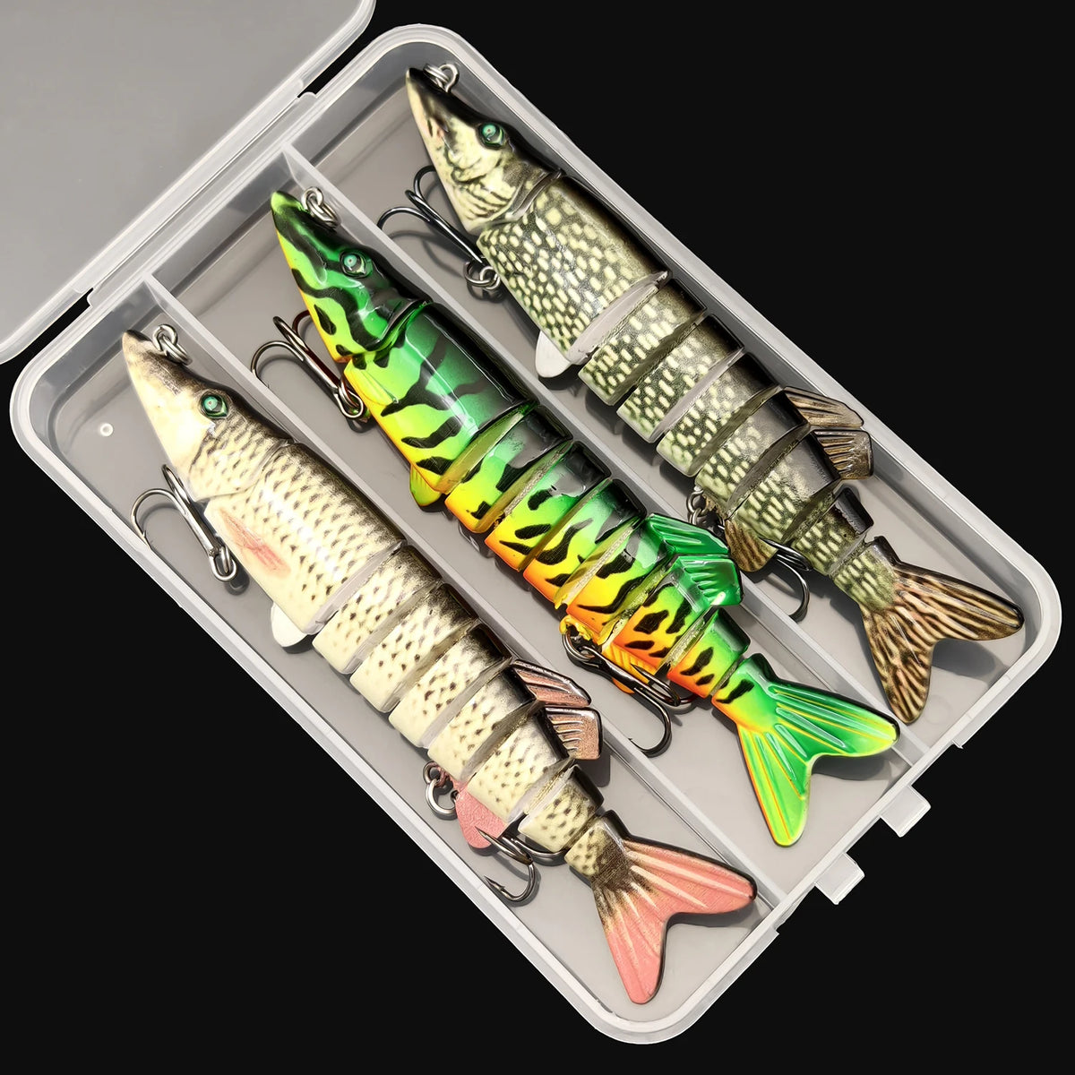 3-Piece Jointed Swimbait Fishing Lure