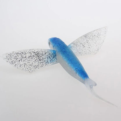 Fishing Lure Bait Sea Fishing Big Fish Flying Fish Soft Bait Tuna Lures Pink Trolling Bird Shaped Teaser for Fishing Tackle
