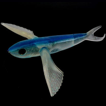 Fishing Lure Bait Sea Fishing Big Fish Flying Fish Soft Bait Tuna Lures Pink Trolling Bird Shaped Teaser for Fishing Tackle